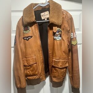 Wilson Leather Bomber Jacket